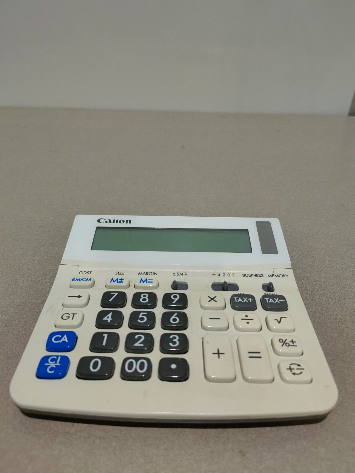 Canon Desktop Calculator 12- Digit White TX220TSII
