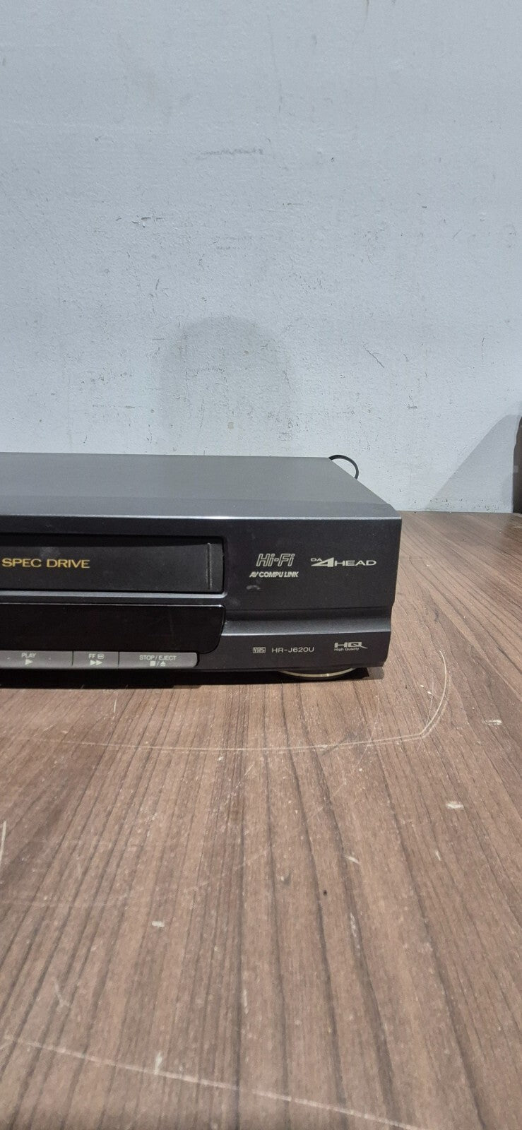 JVC HR-J620U 4 Head Hi-Fi VCR Video CASSETTE RECORDER VHS
