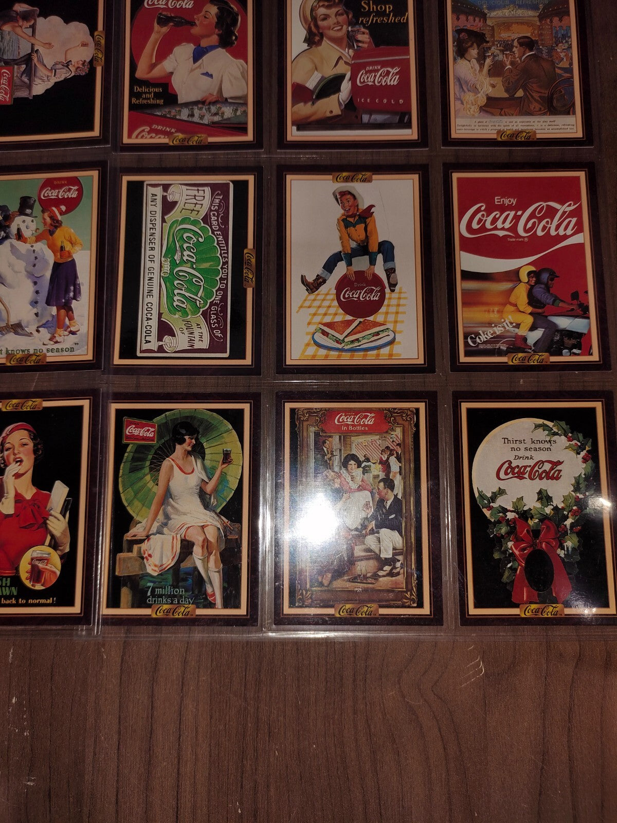 Vintage Collectible Coca-Cola Cards - Series 3 - Cards #201-300 Cards