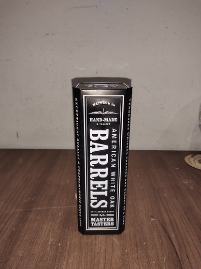 Hinged Lid Jack Daniel's Tin Storage Collectible Container Can