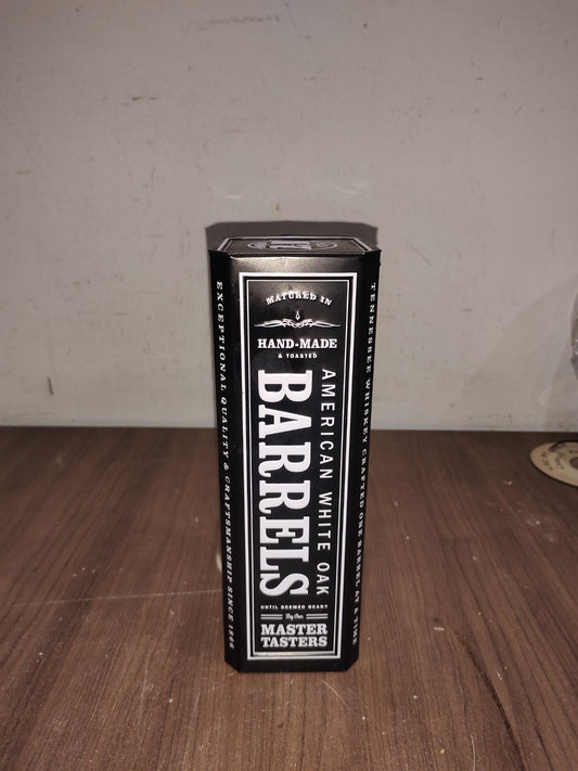 Hinged Lid Jack Daniel's Tin Storage Collectible Container Can