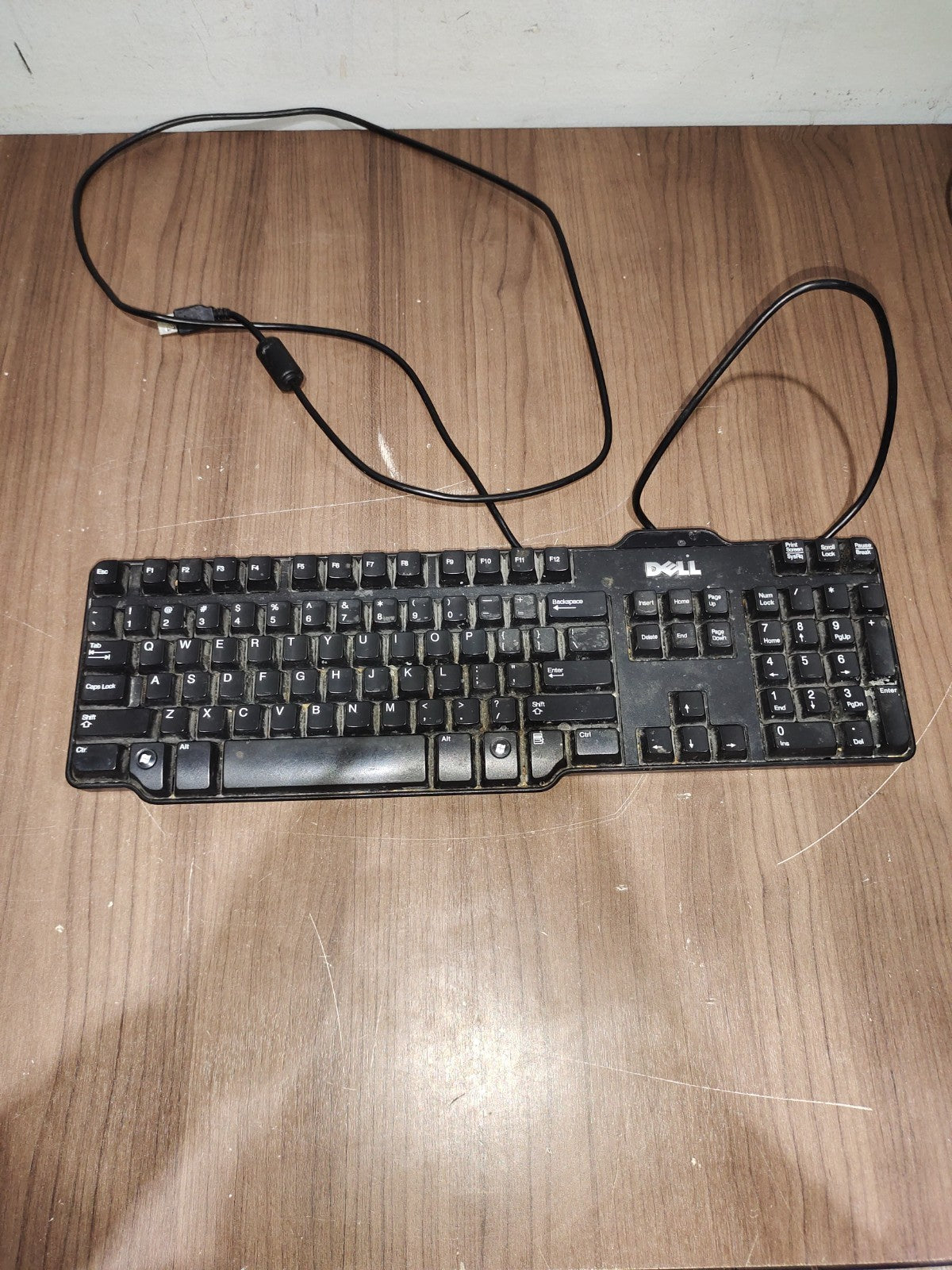 Dell SK-8115 L100 104-Key USB Wired Standard Keyboard 0DJ331 0RH659