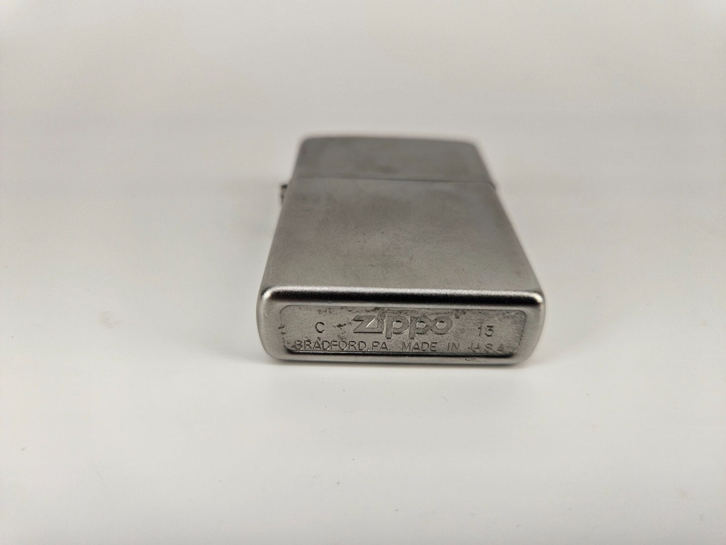 Zippo #13 Lighter With Brushed Finish