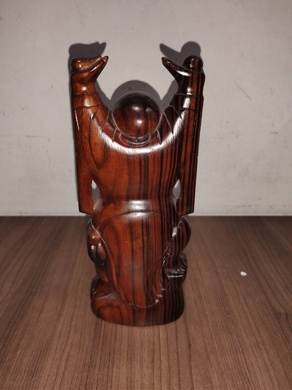 Kuan-yin Goddess of Mercy Chinese Wooden Sculpture 1900 Buddhism