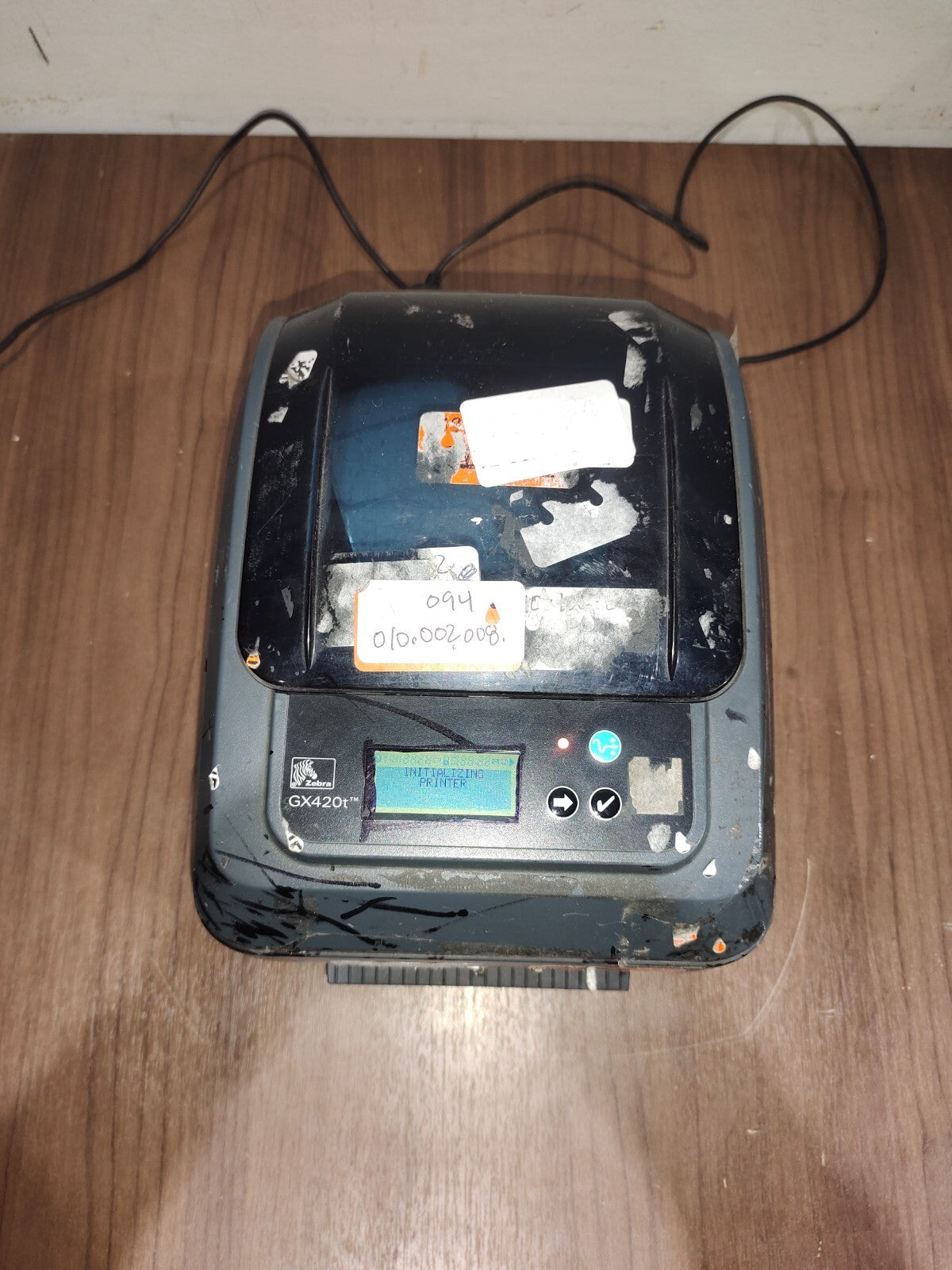 Zebra GX420t (GX42-102711-000) Thermal Label Printer USB Bluetooth-1-1