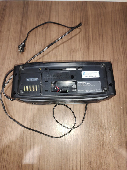 Panasonic RC-X220 Alarm Clock Radio AM/FM Audio Input Vintage