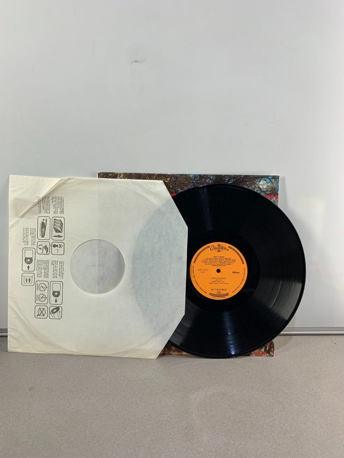 Vinyl Record 33 RPM LP Album Hopp Te Zsigai Gypsy Music