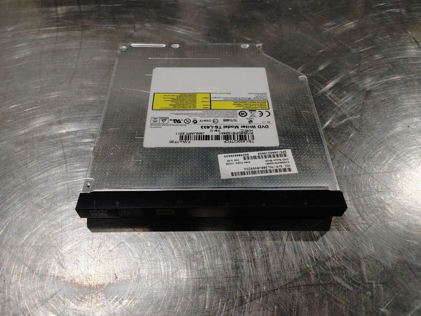 GOOD CONDITION Toshiba Samsung DVD Writer TSL633 Laptop Drive Works Tested