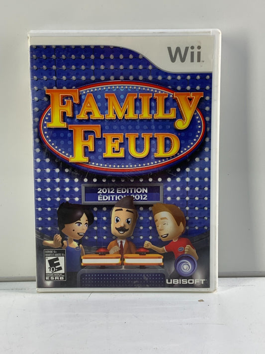 Family Feud 2012 Edition (Nintendo Wii, 2011) - Manual Included