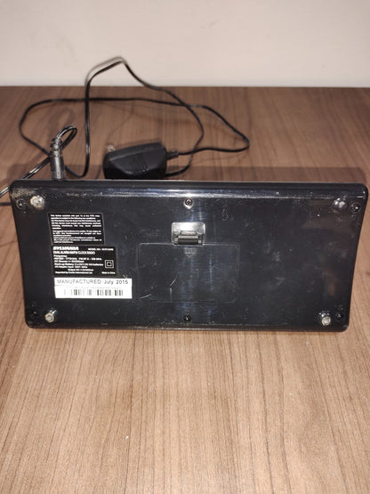 Sylvania "Dual Alarm" AM/FM Clock Radio With 1.8" Jumbo Digits