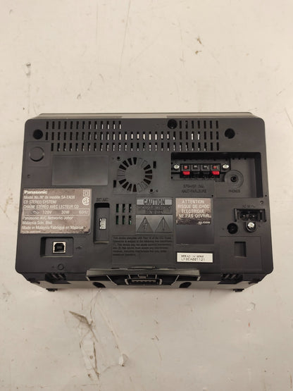 Panasonic SA-EN38 CD Player Desktop Micro System - Black