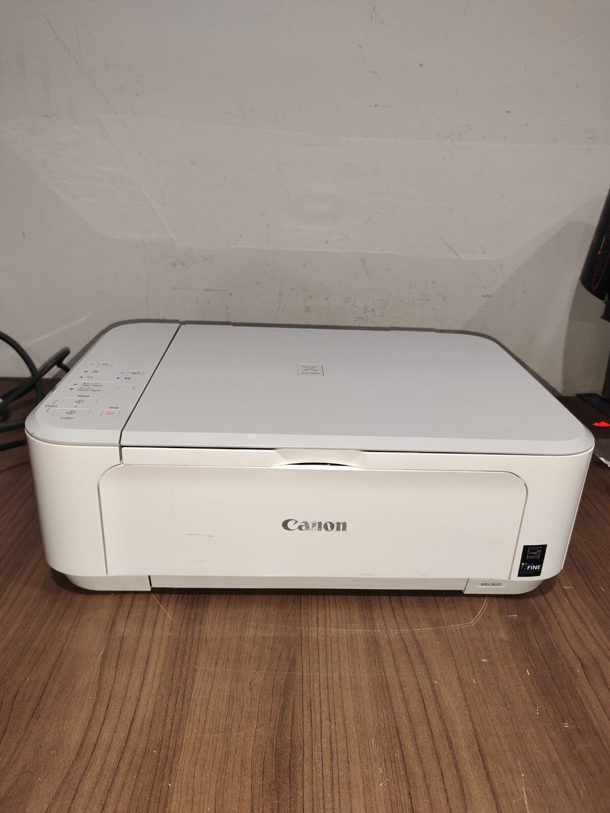 Canon Pixma MG3620 Wireless All-In-One Color Inkjet Printer - White