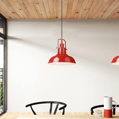 Zeyu Farmhouse Modern Pendant Light Light 016-1 RED
