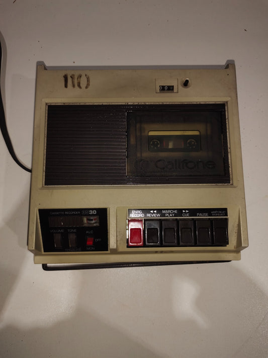 Vintage Califone 3530 Cassette Recorder