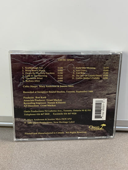Celtic Spirit by Anderson, Mary / Meis Joanne (CD, 1995) RARE