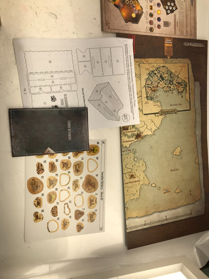 Gloomhaven Feuerland Strategy Board game Fantasy