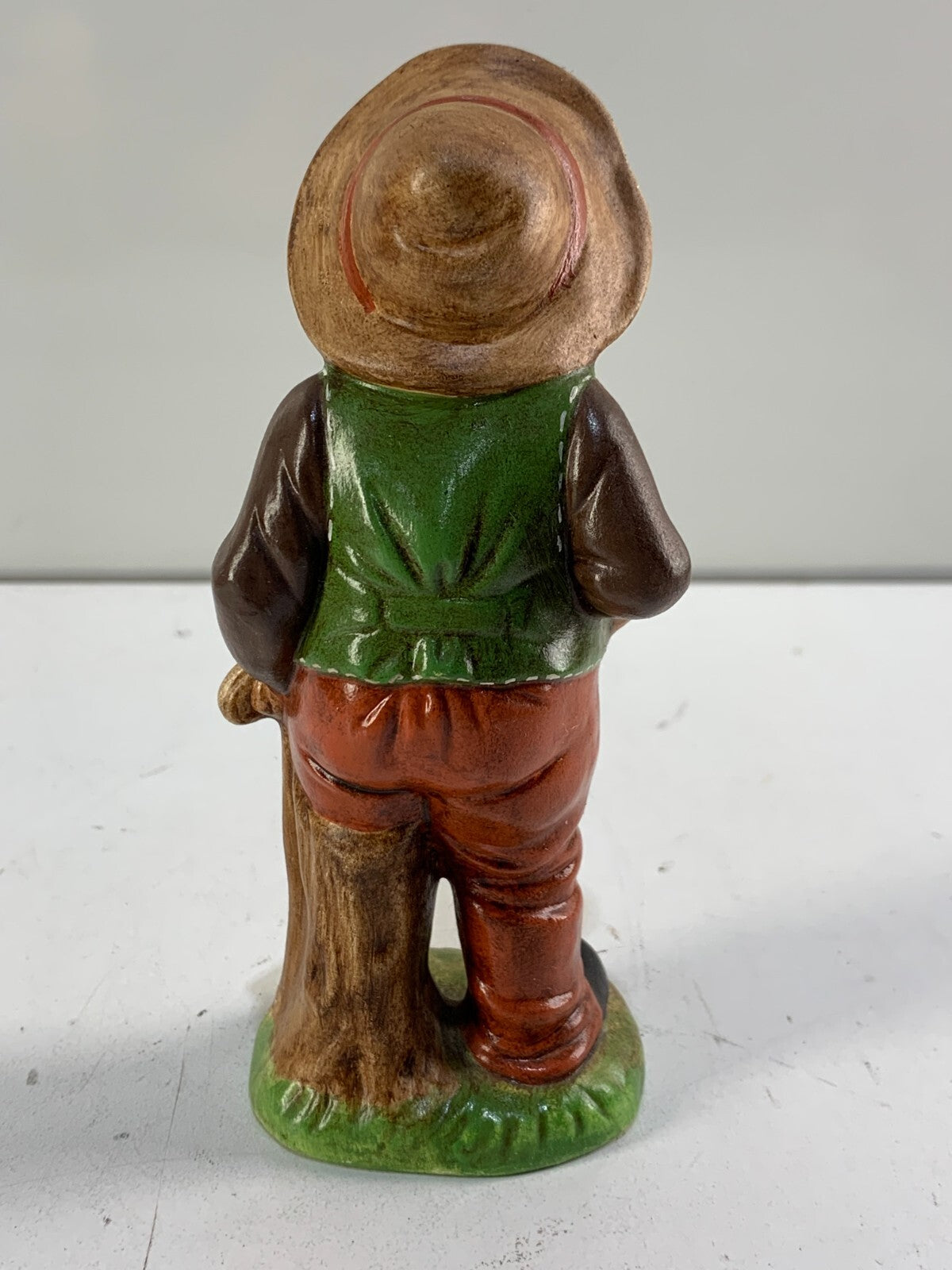Vintage Ceramic Hand-Painted Old/ Elderly Man Figurines 1960's