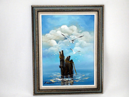 H. Gordan - Signed and Framed Oil Painting, Timeless Artistry