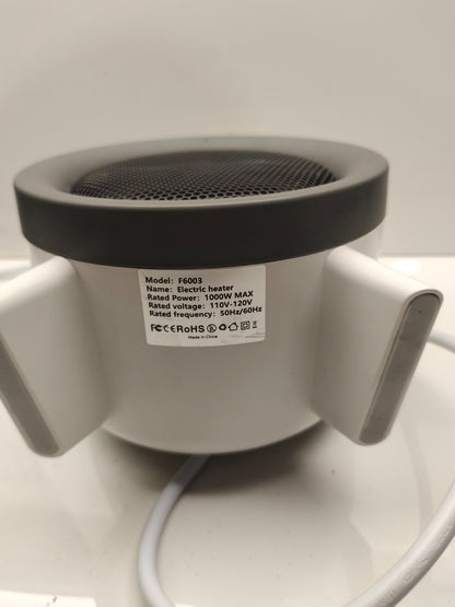 F6003 Electric Heater 1000W 110V-120V