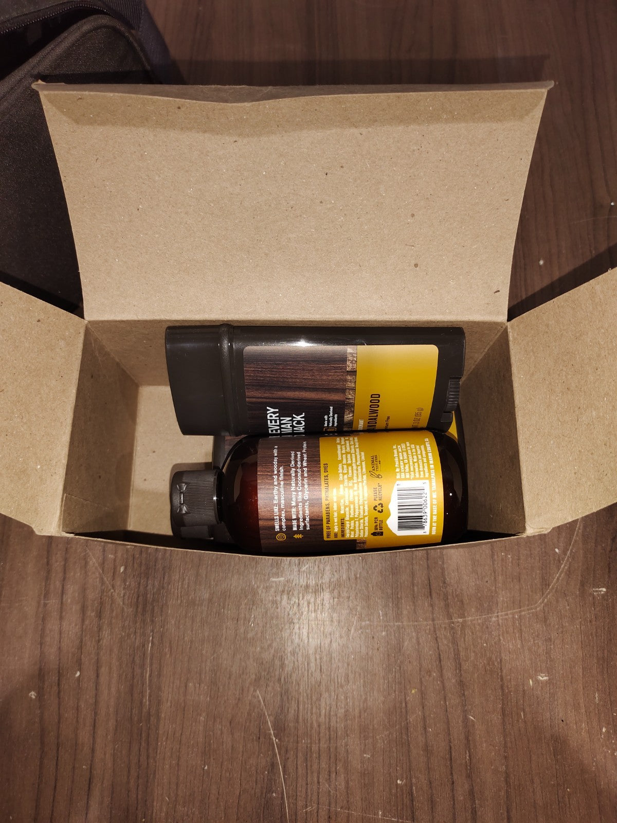 Every Man Jack Body Gift Set - Sandalwood (Bodywash/Shampoo/Deodorant) - 1