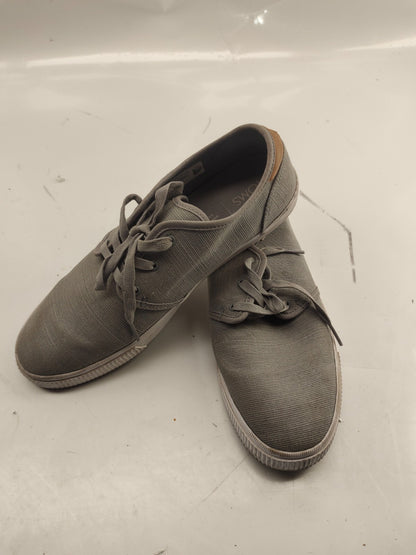 Toms Men's Lace Up canvas upper shoes Size 10 US
