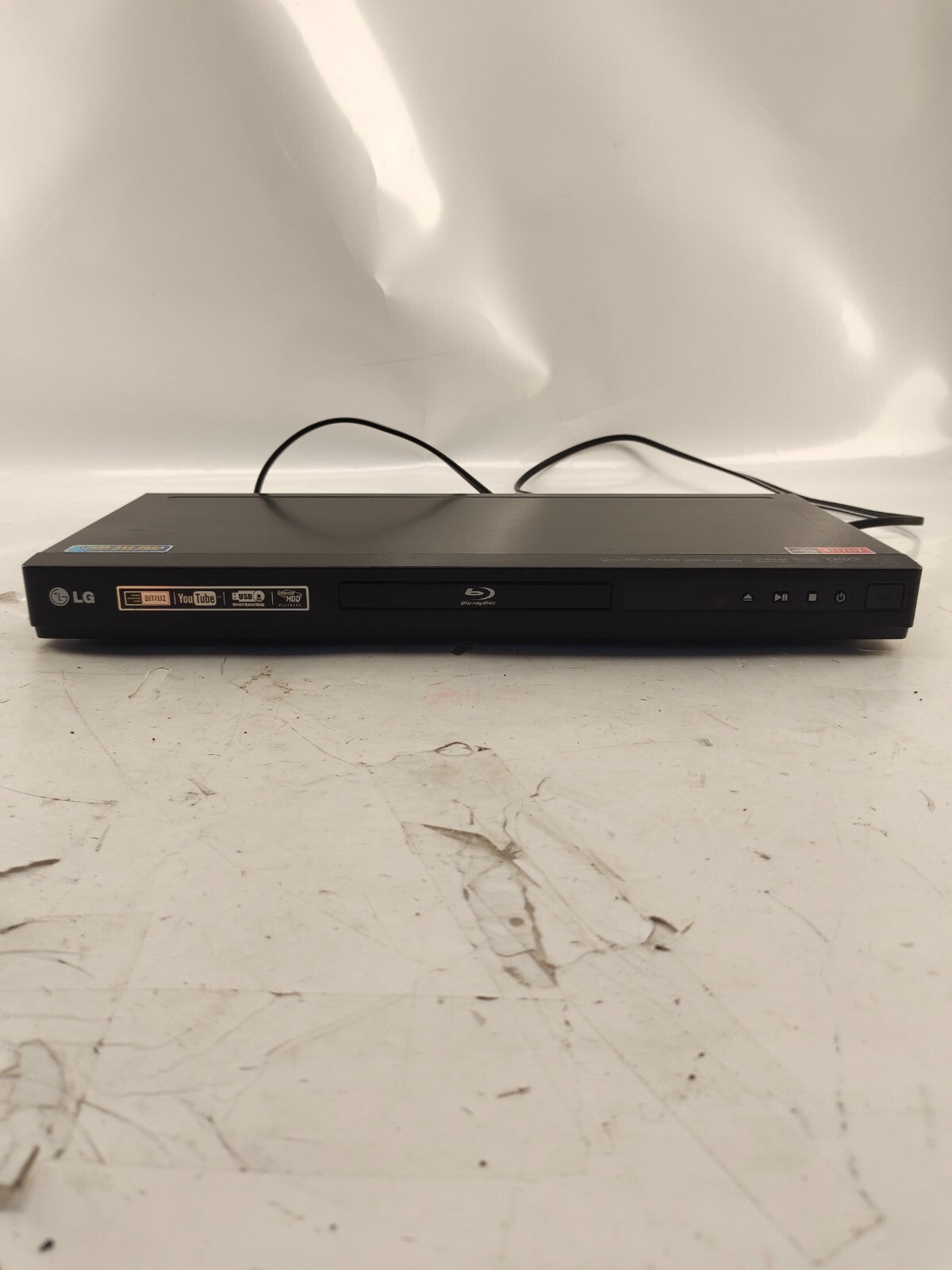 LG BD630C Black HDMI Ethernet Blu-Ray Player - No Remote