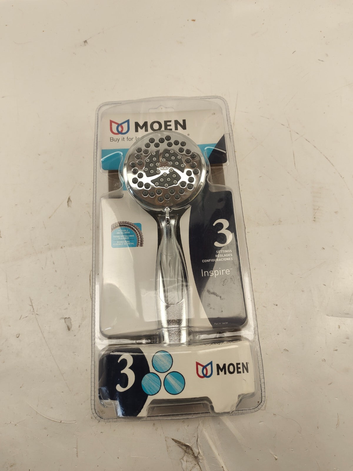 MOEN Hand Shower 3-spray in chrome