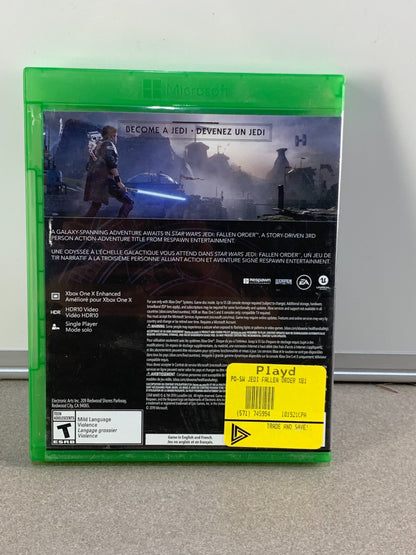 Star Wars Jedi: Fallen Order (Microsoft Xbox One, 2019)