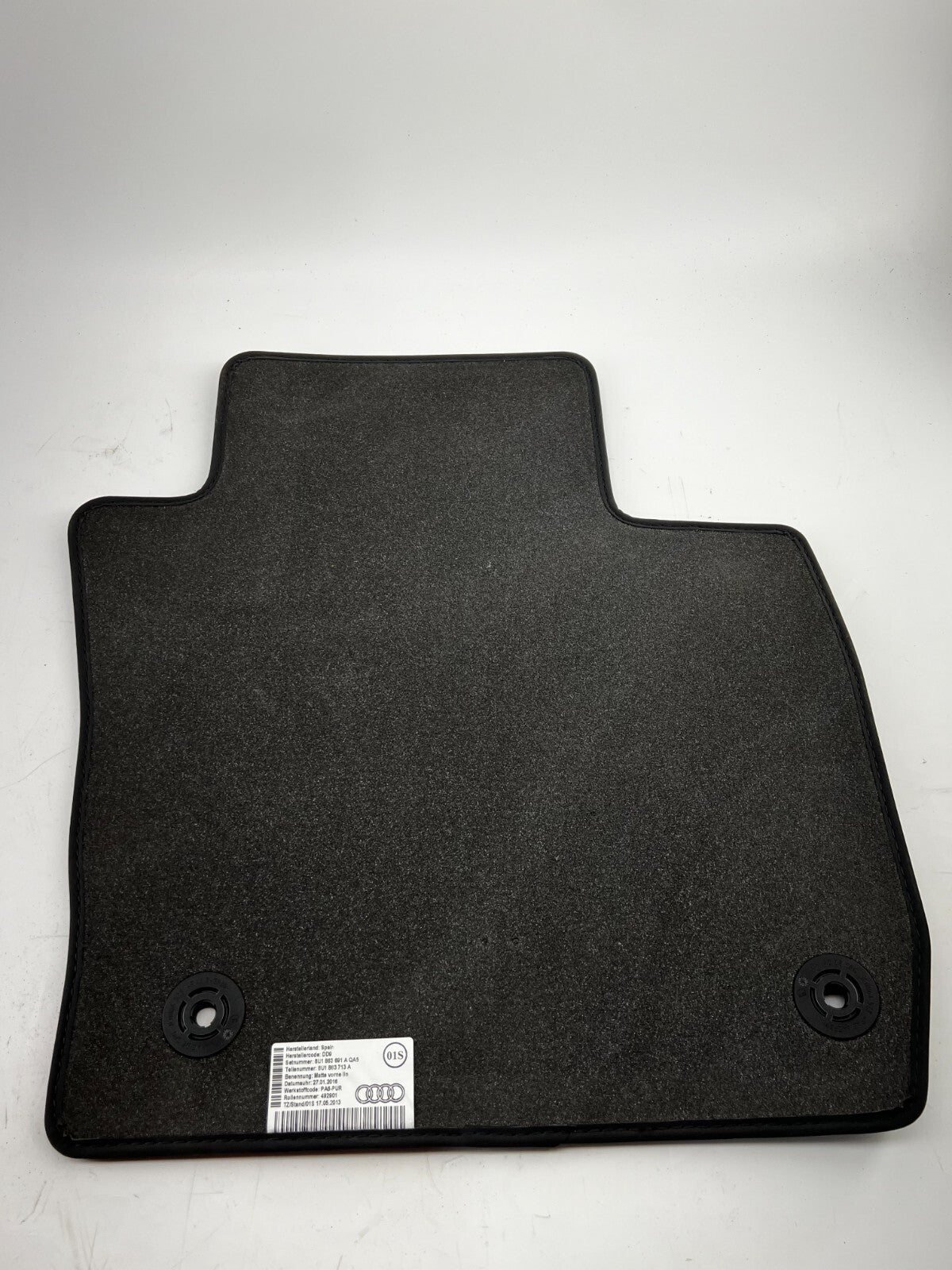 For Audi Exclusive Carpet Car Mats 4pc – OEM Quality Velour