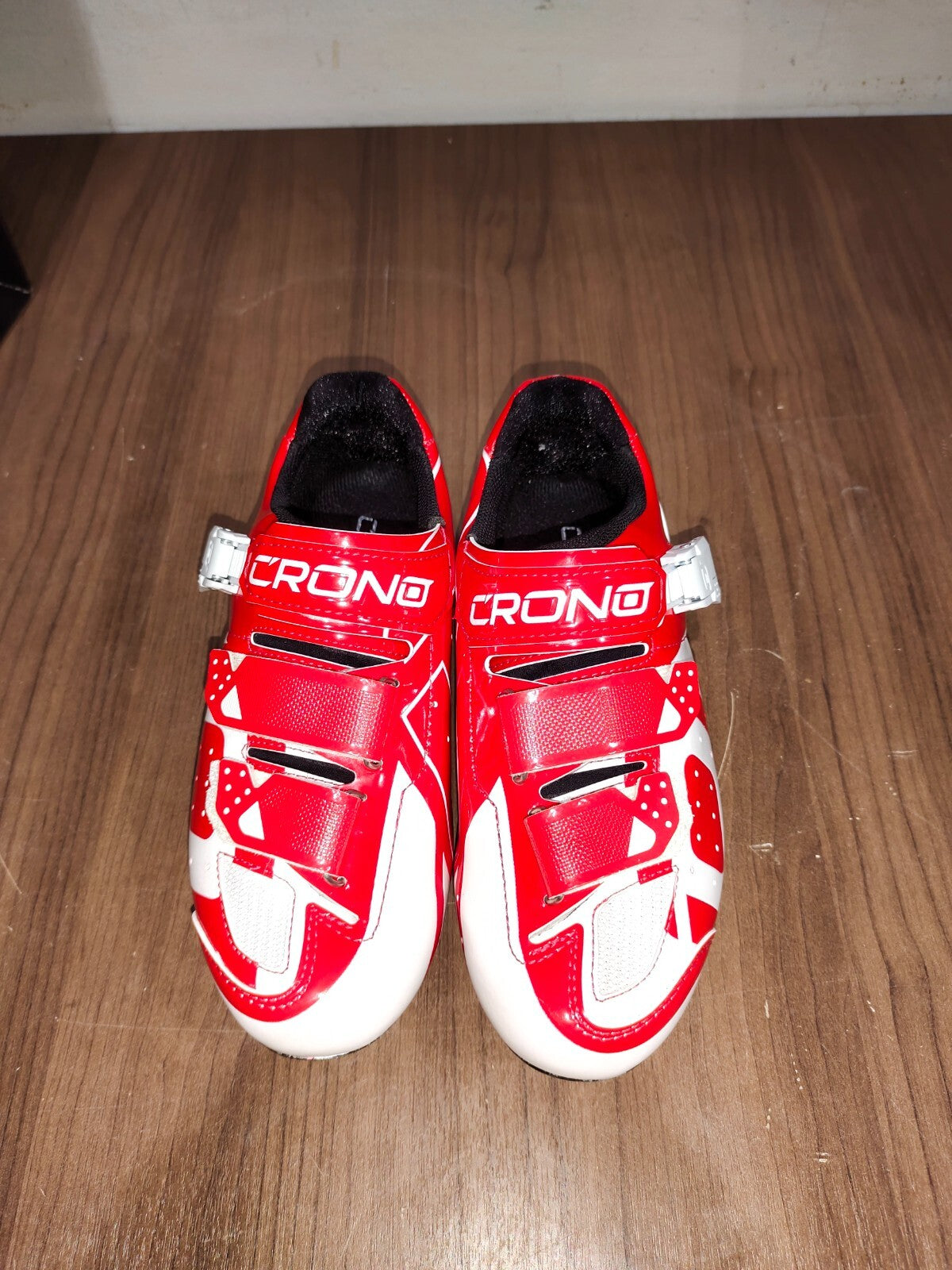 Crono CX-3 17 Mountain Bike Gravel BMX Shoes - Ross Red - Size - 37 (EUR)
