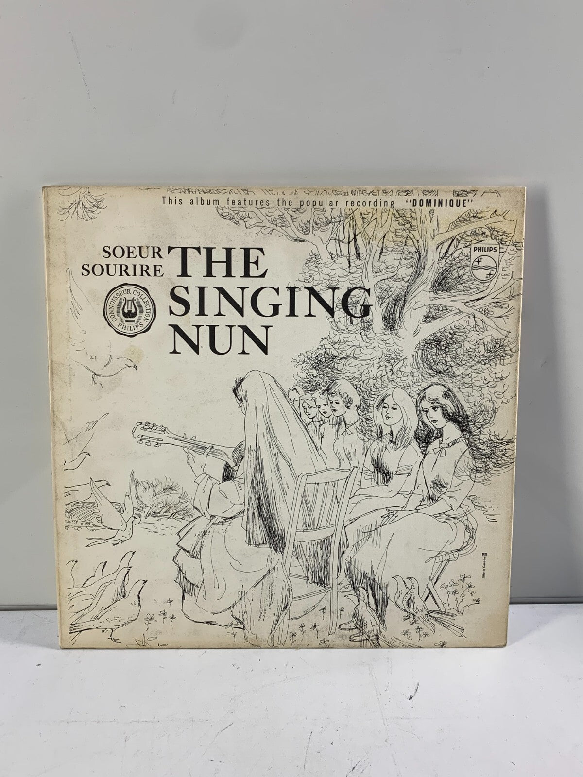 Soeur Sourire The Singing Nun Record Album Vinyl LP Philips PCC-603