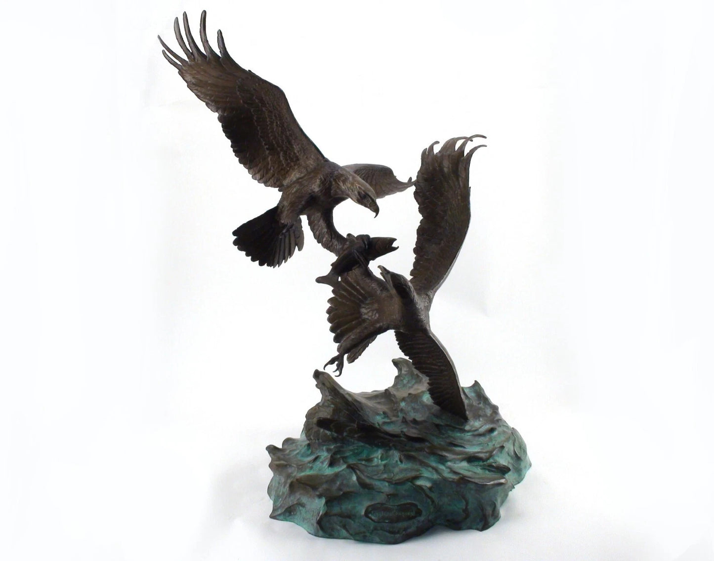 Bronze “Eagle’s Conquest” by Clark E. Bronson 1980 #9/75 Wildlife Art