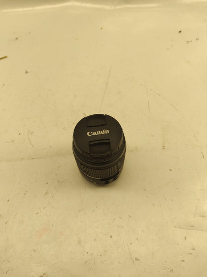 Canon EF-S 18-55mm 1:3.5-5.6 IS Lens With Cover