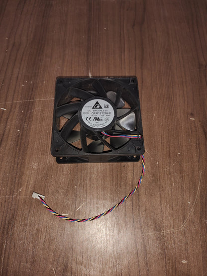 DELTA DC BRUSHLESS FAN - Model - QFR1212GHE  - Set of 2