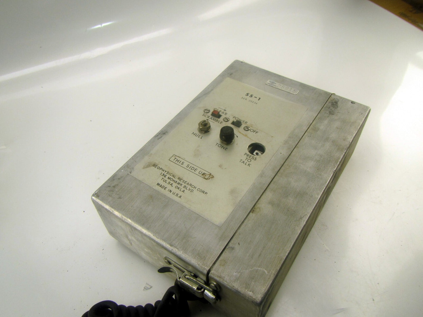 Geophysical Research Corp SS-1 Mobile Phone