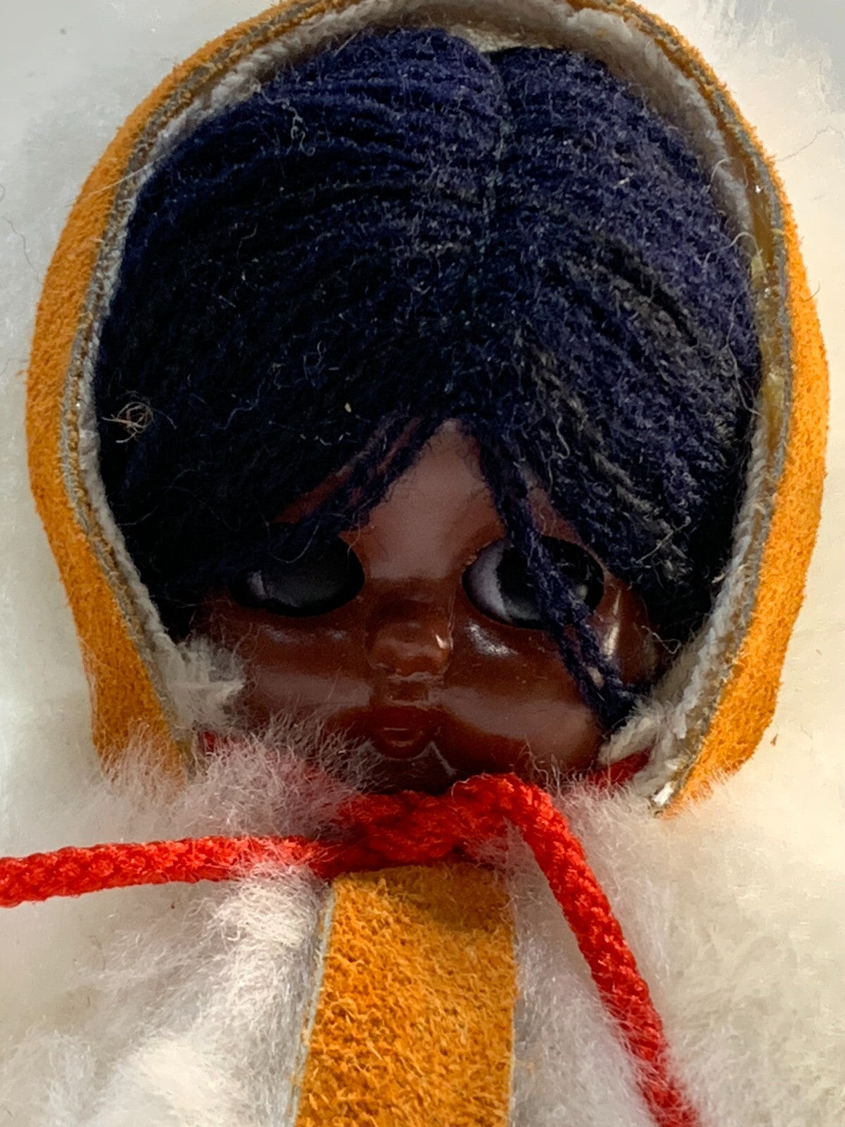 Vintage Alaska Doll Eskimo Girl Fur Parka