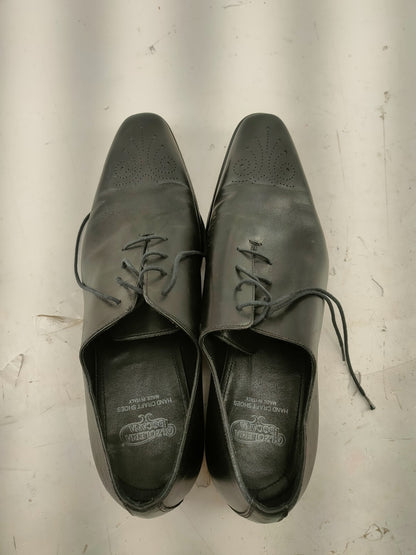 Calzoleria Toscana Made in Italy Men's Black Leather Dress Shoe