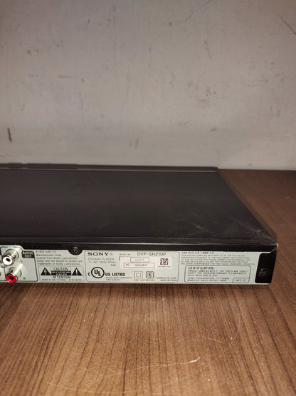 Sony Progressive Scan CD and DVD Player - DVP-SR210P