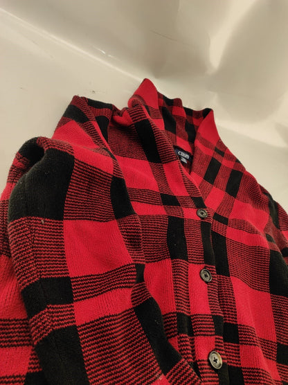 CHAPS Women's loose fit Cardigan Sweater L