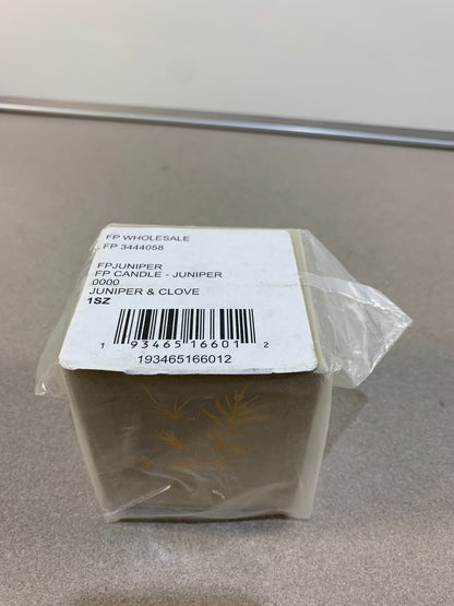 Free People French Juniper, Clove + Ginger Scented Candle