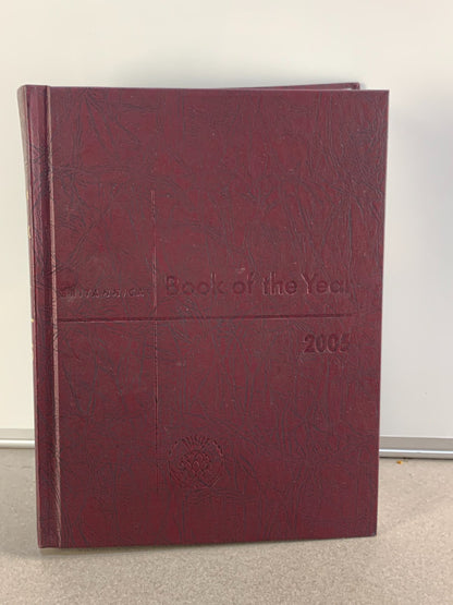 Encyclopedia Britannica Book of the Year - 2005 - Leather