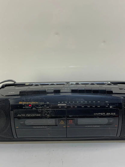 Vintage Seiko WKC-3A FM AM Radio Dual Cassette Boombox 90's WORKS