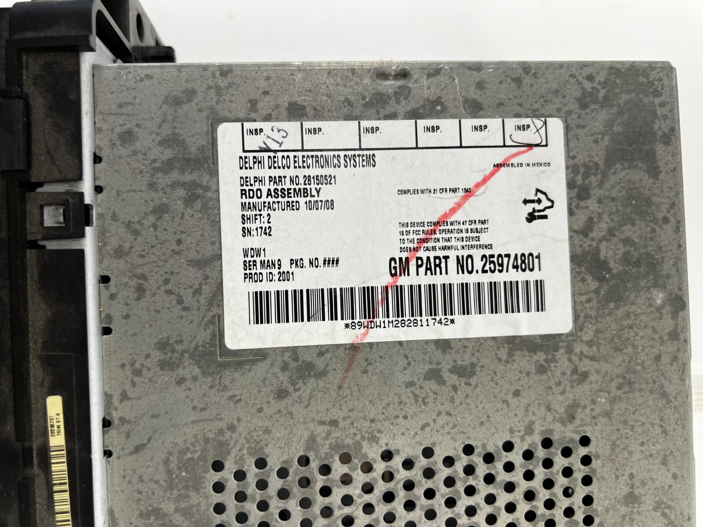 Chevy GMC Truck AM FM CD Radio w USB Aux mp3