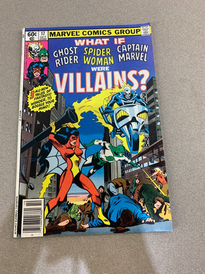 What If? #17 (1979) VF Marvel – Ghost Rider, Spider-Man, Captain Marvel!