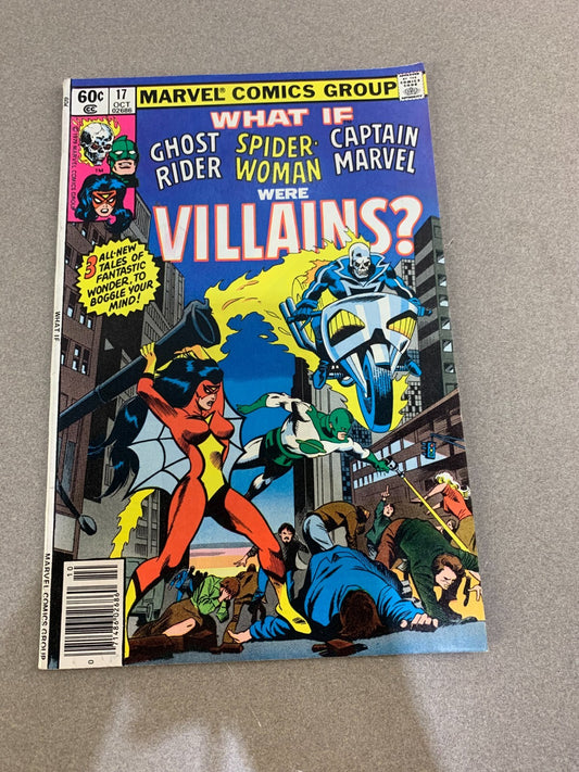 What If? #17 (1979) VF Marvel – Ghost Rider, Spider-Man, Captain Marvel!