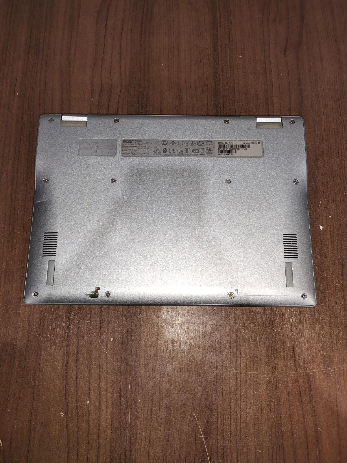 Acer Chromebook 311 CP311-3H Series N19Q10 Convertible Laptop 11.6" - 1