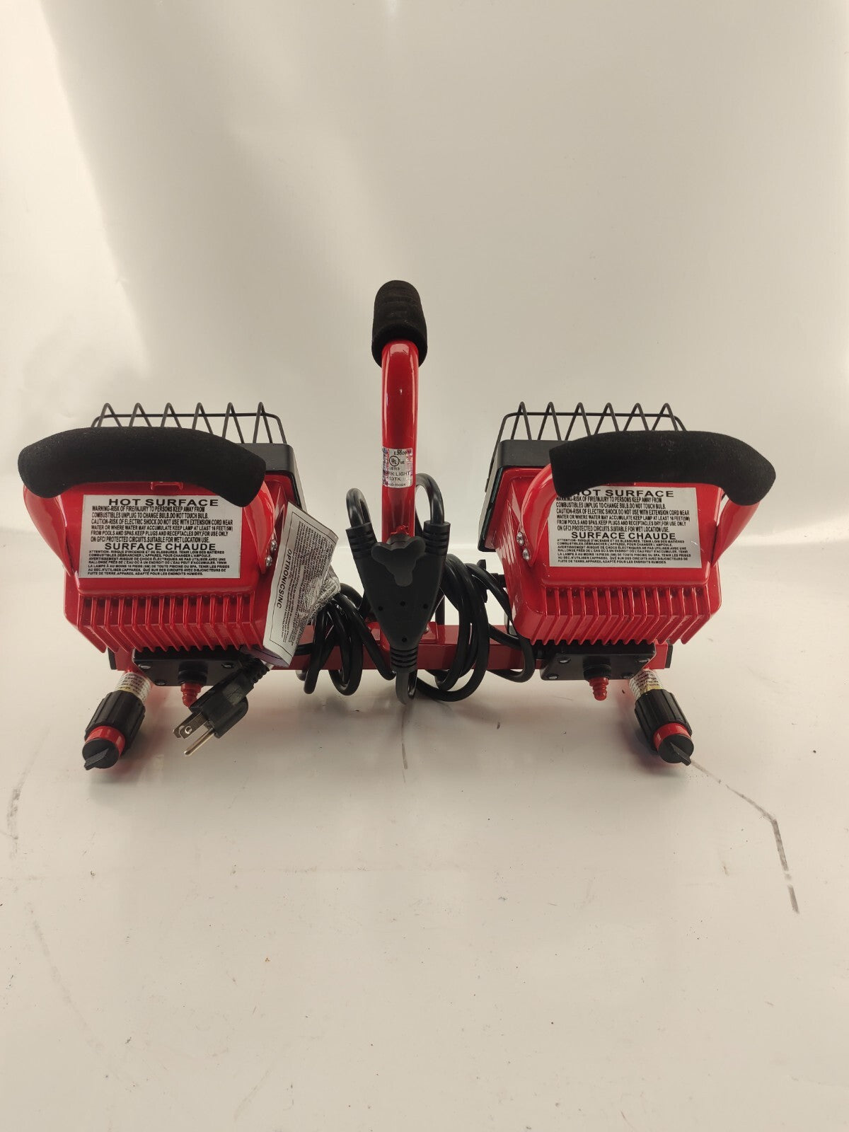 Commercial Electric- WL250DPT Halogen - Tripod Mounted Construction Work Lights