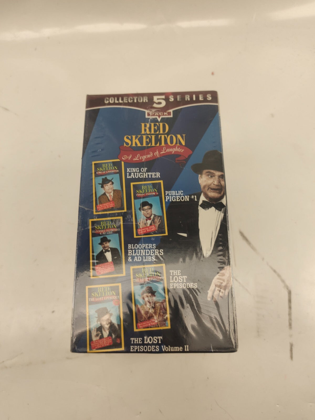 Red Skelton Greatest Comedy Shows Collector Series 5-Pack VHS Tapes