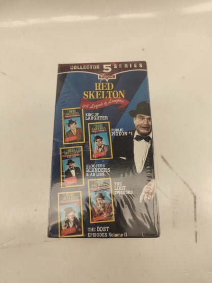 Red Skelton Greatest Comedy Shows Collector Series 5-Pack VHS Tapes