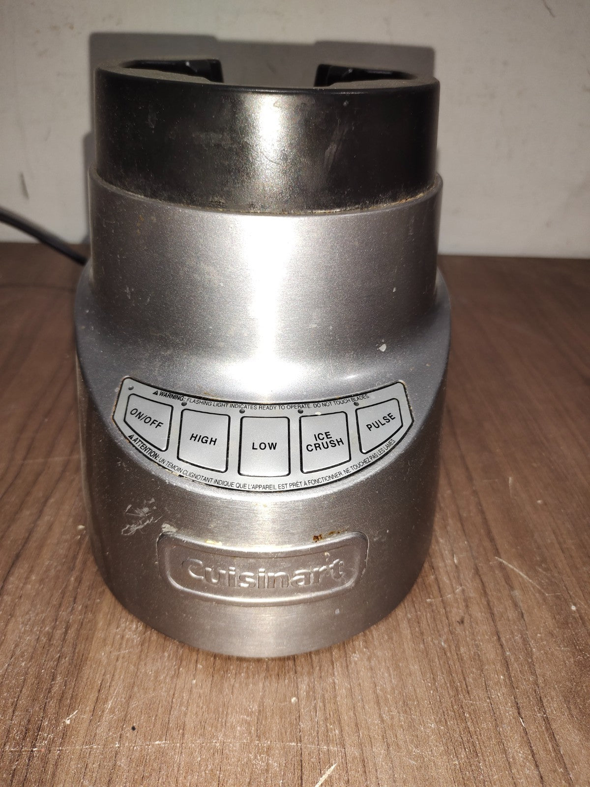 Cuisinart - Model - SPB-600C Smart Power Die-Cast Blender Stainless - Base Only